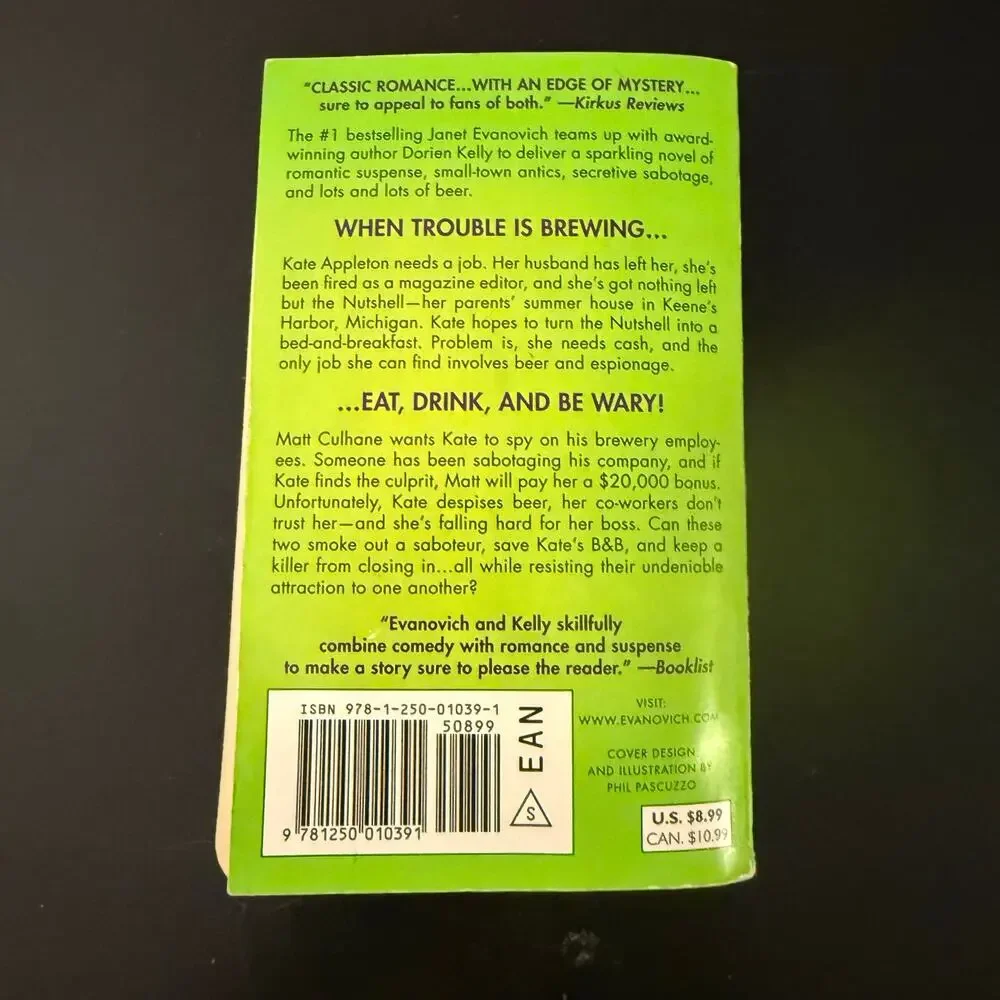 Love in a Nutshell Janet Evanovich Dorien Kelly Paperback Book Romance Novel